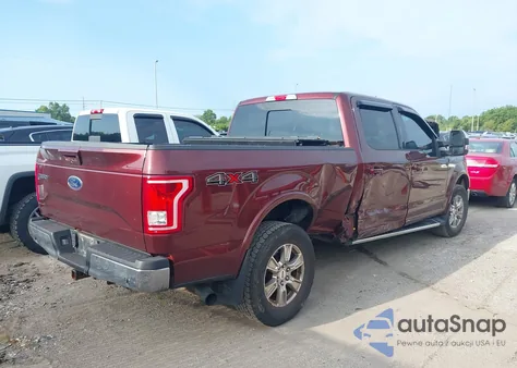 2015 Ford F150 Supercrew из США, поврежденный, VIN 1FTFW1EG4FFC40758